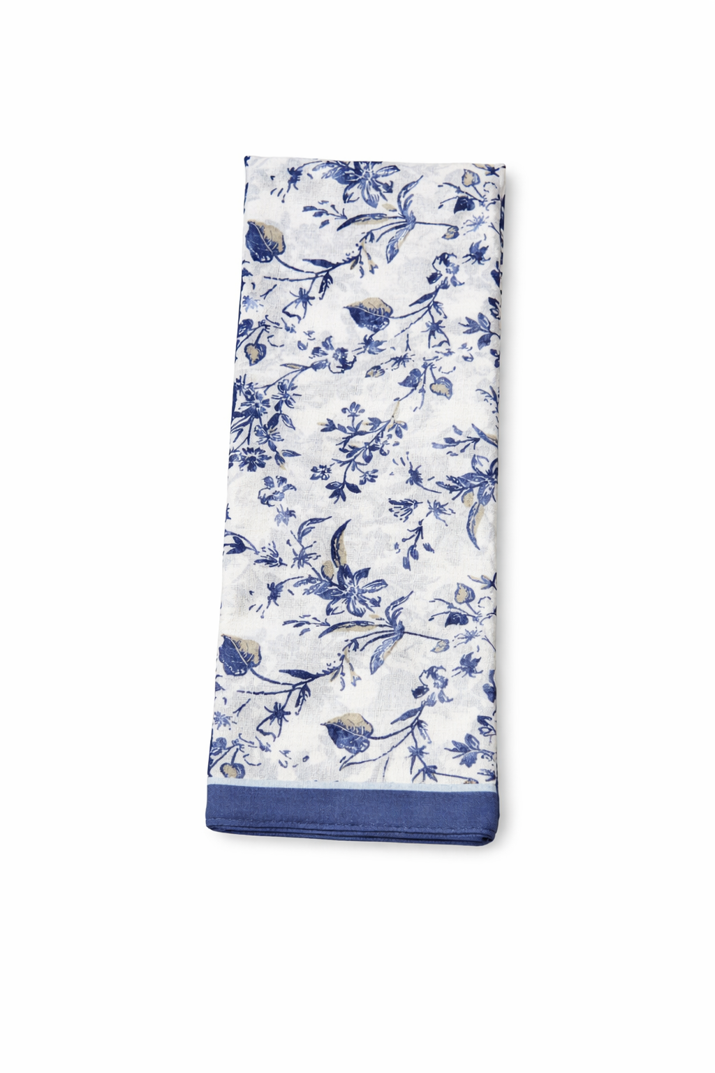 Floral Cotton Bandana Open Headscarf Revaz