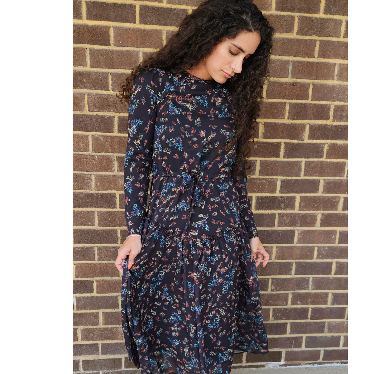 Taffy Drawstring Dress Lilac Teen - The Mimi Boutique