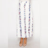 Floral Strip Pleate Skirt - The Mimi Boutique
