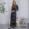 Ella Maxi Navy Floral