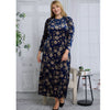 Plus Ella Maxi Navy Floral