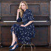Raquel Layered Dress Navy