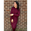 Wine All Day Maxi Dress Align