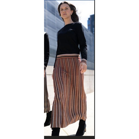 Shimmer Stripe Sweater Set