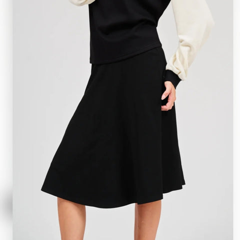 Modal Shishi Skirt Black DF