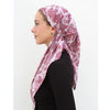 Burgundy Toile Headscarf SB