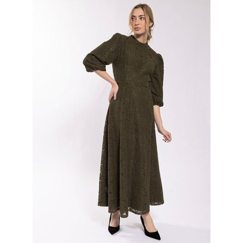 Crochet Lace Olive Dress Maple & Cliff