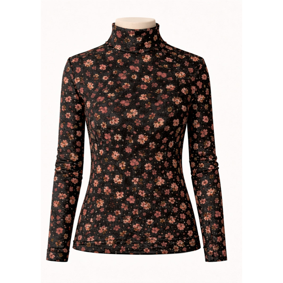 Bloom Mockneck Tee Code Plus