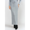 Sweater Rib Skirt Gray Adina LV