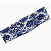 Porcelain Blue Dreams Crinkle Headband
