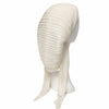 Metallic Pleated Pre-Tied Tichels SG