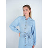 Blue Denim Abgin Shirt Dress - The Mimi Boutique