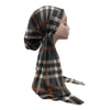 Plaid Print Headscarf Dacee