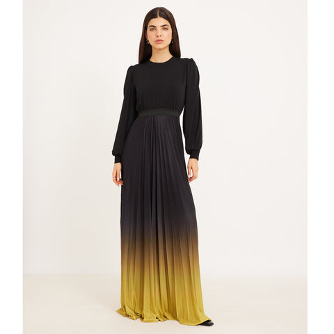 Ombre Maxi Dress Yellow OC