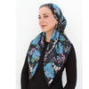 Saphire Florals Headscarf SB