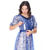 Blue Beaded Gown
