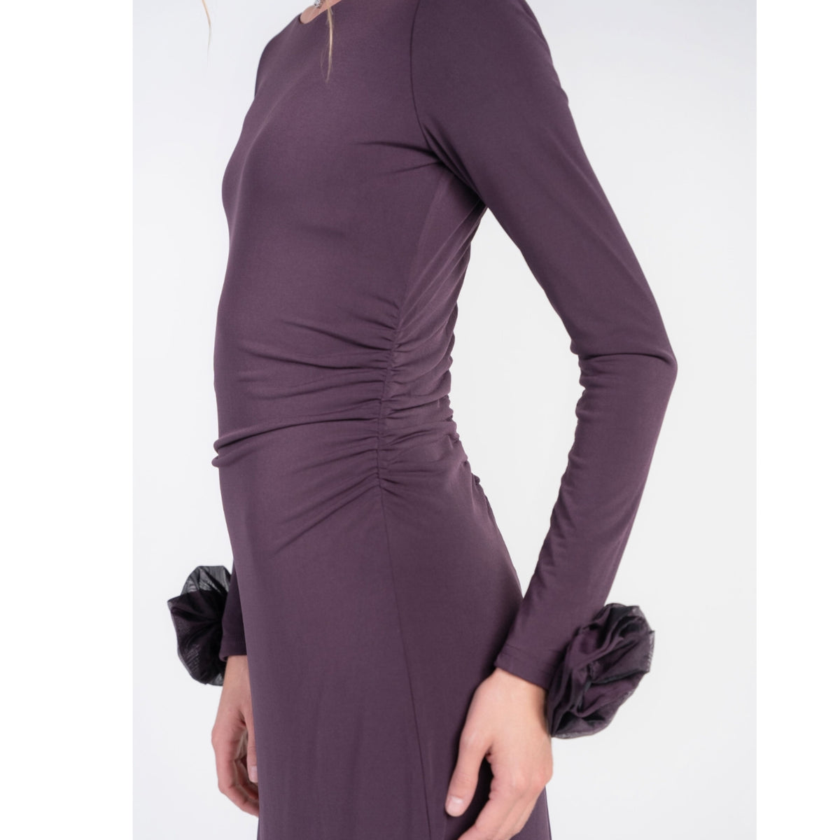 Faye Maxi Deep Plum Adina LV