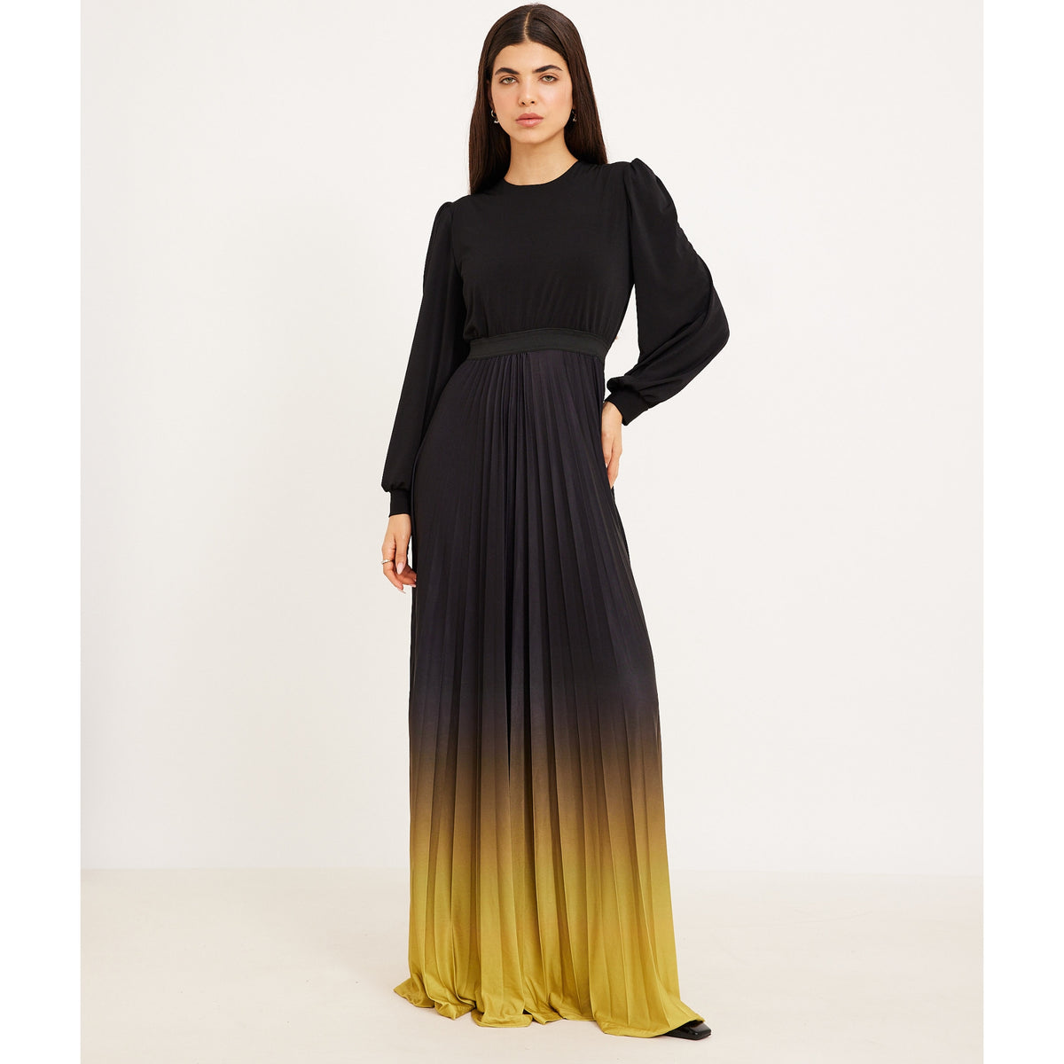 Ombre Maxi Dress Yellow OC