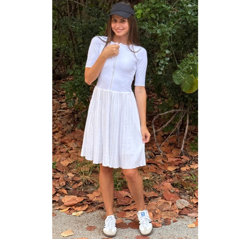 Le Match Dress White CVRGE