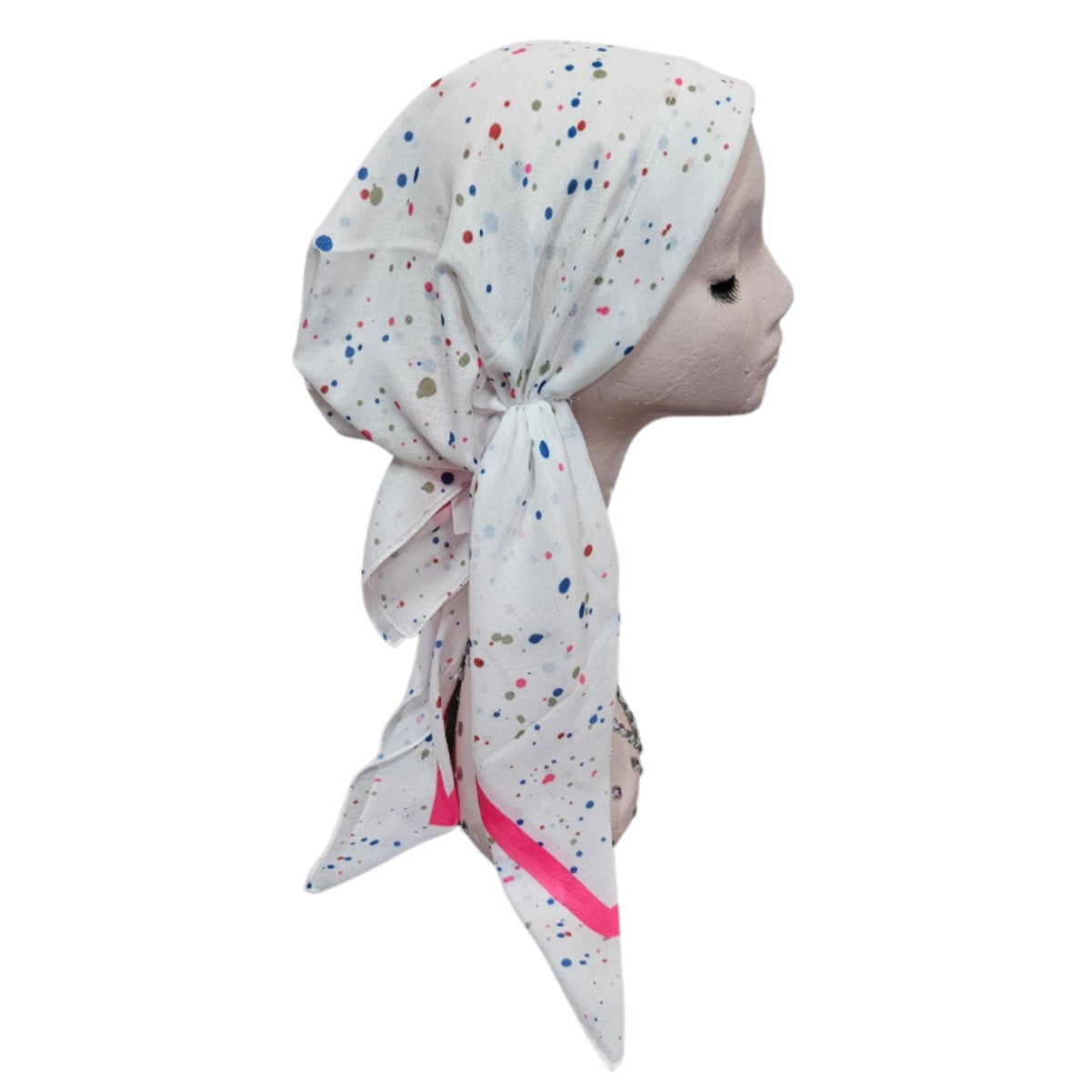 Confetti Dots Pre-tied Headscarf Itsyounique