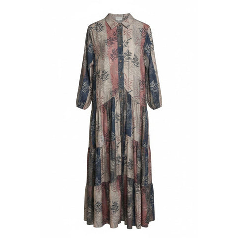 Patchwork Maxi Dress