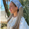 Sky Blue Paisley Headscarf SB (More Styles)