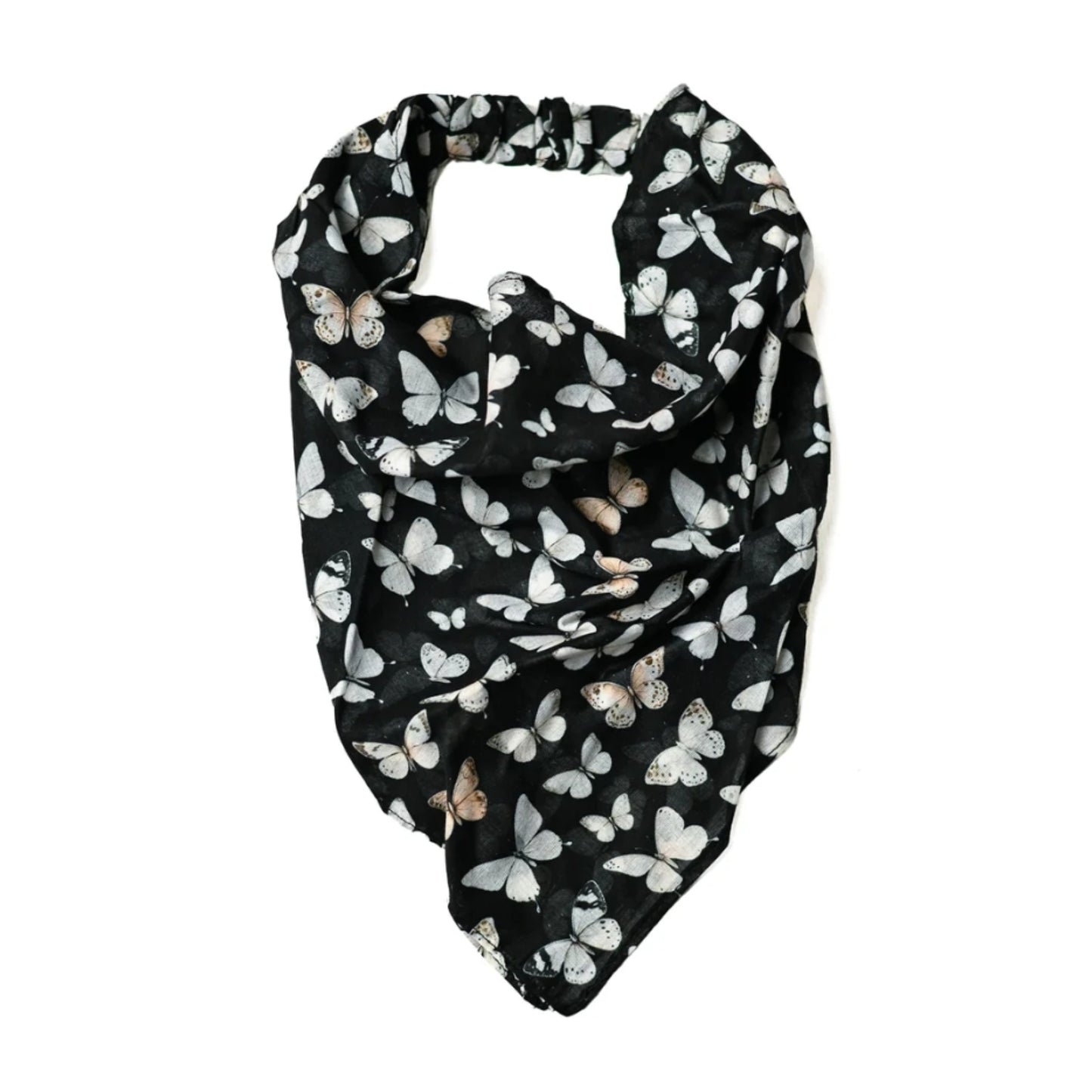 Ivory Flight Pre-tied Bandana Nicsessories