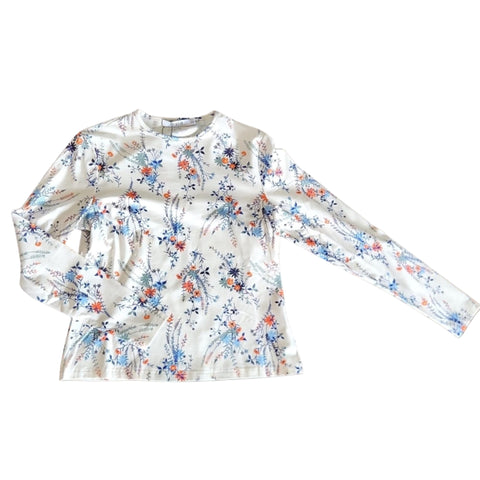 Flower Bouquet Print Tshirt Lilac Teen - The Mimi Boutique