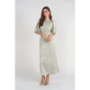 Marlo Dress Mint Jacquard Adina LV - The Mimi Boutique