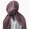 Bamboo Crepe Solid Pretied Headscarf Valeri