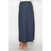 Navy Cotton Aline Skirt