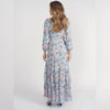 Jodi Skirt Blue & Pink Floral Adina LV - The Mimi Boutique
