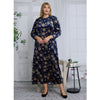 Plus Ella Maxi Navy Floral