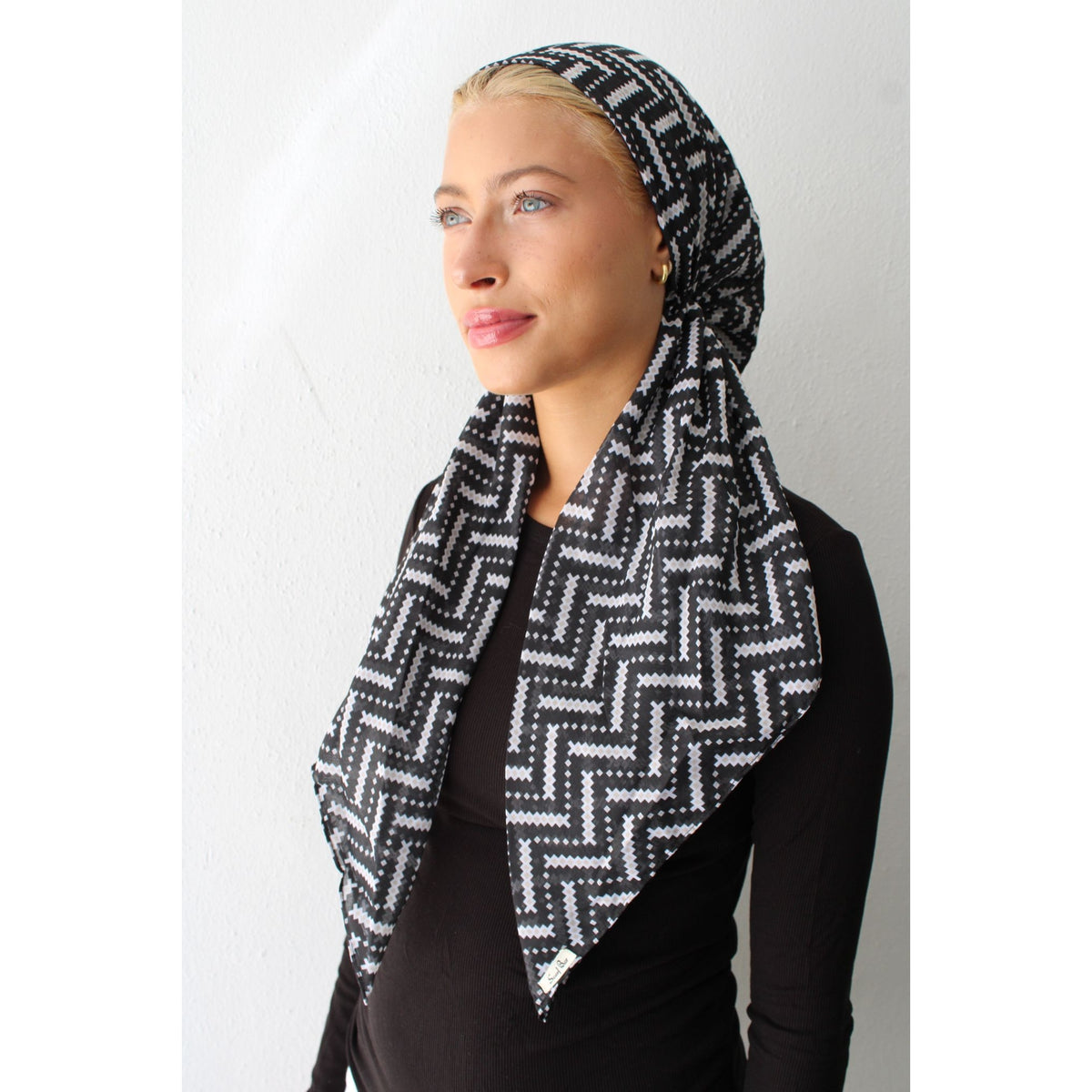 Chevron Nights Headscarf SB - The Mimi Boutique