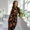 Rio Dress Black Floral - The Mimi Boutique