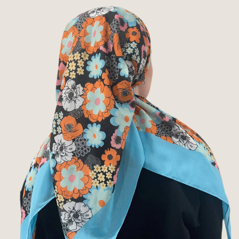 Retro Daisy Headscarf Valeri Many Styles