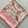 Vintage Peach Plume Headscarf Valeri Many Styles