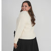 Bow Cardigan Ivory