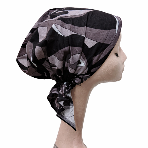 Pucci Cotton Bandana Pre-tied Headscarf Revaz