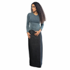 Black Washed Jean Skirt
