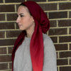 Two Tone Pre-Tied Scarf Atifa