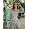 Jodi Skirt Blue & Pink Floral Adina LV - The Mimi Boutique