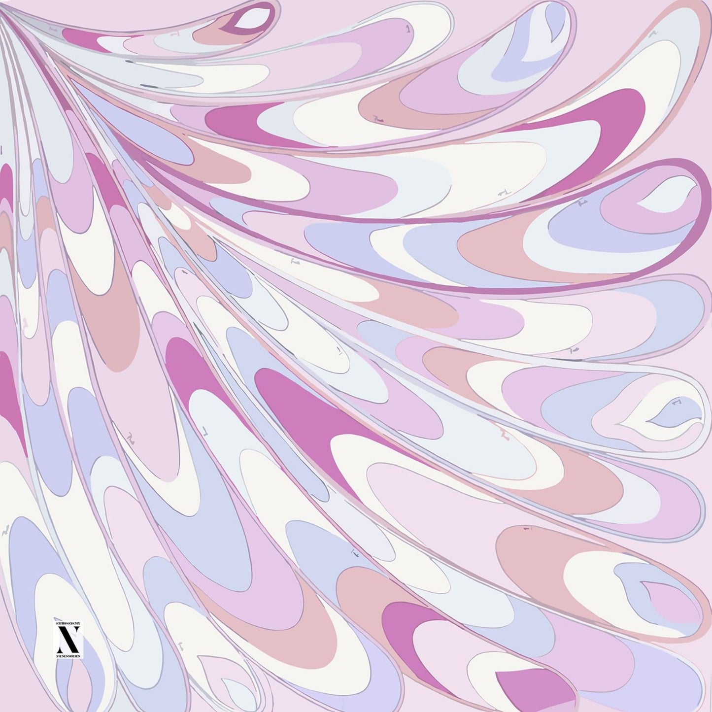 Sorbet Swirl Bloom Headscarf Nicsessories