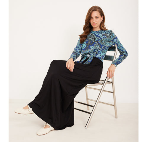 Paisley Nursing Maxi Dress