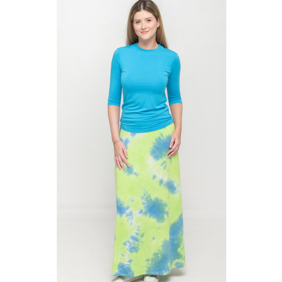 Neon Tie Dye Skirt