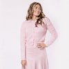Open Weave Cardy Pink