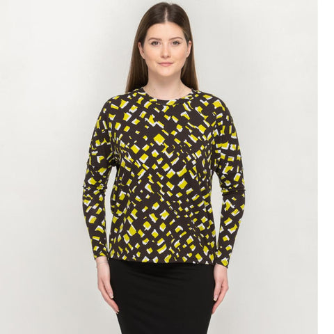 Dolman Monkey Top Brown/Green