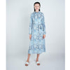 Blue Paisley Toile Dress - The Mimi Boutique