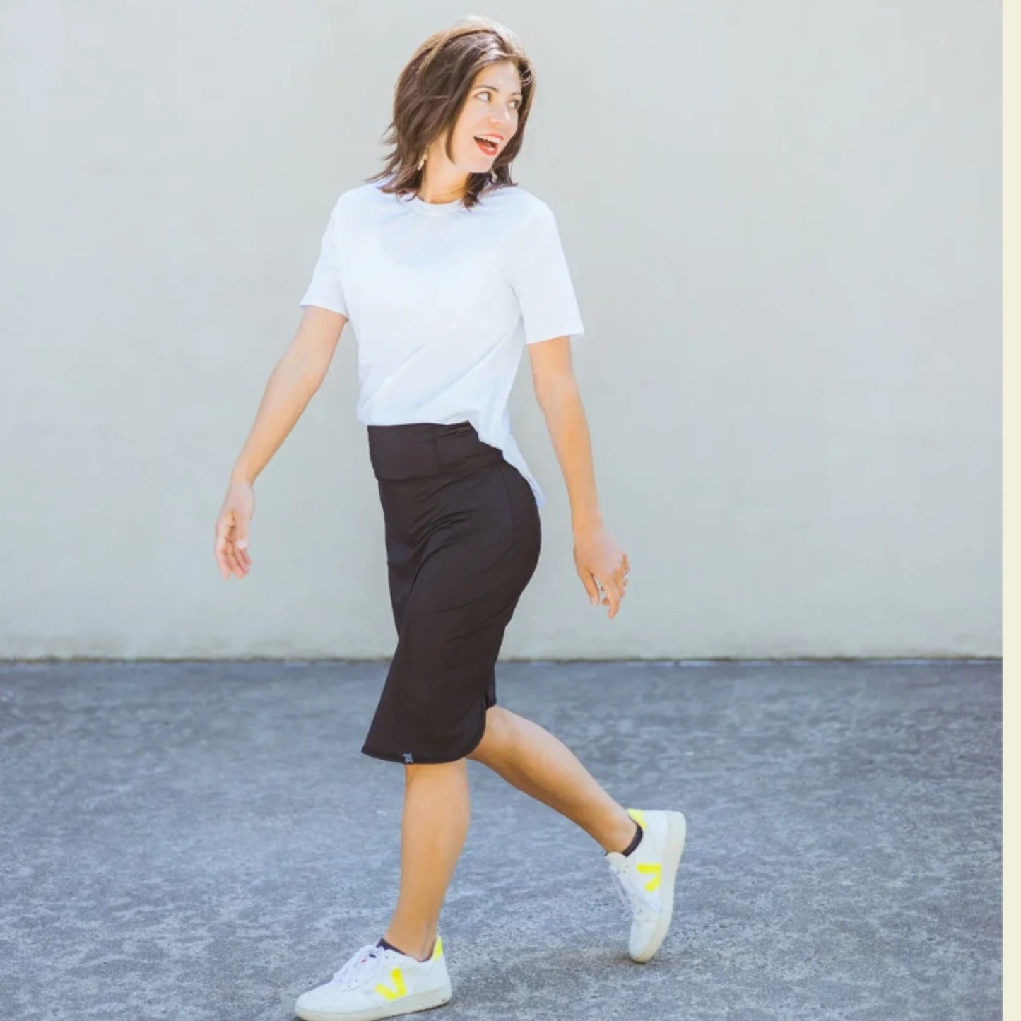 All Day Active Skirt in Mesh Transcendent