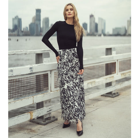 Vivienne Fringe Skirt